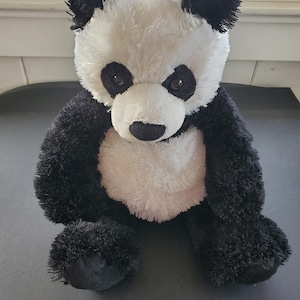 REALISTIC PLUSH PANDA, Stuffed Handmade Soft Toy, Collectible Ooak Plush  Toys, Cute Stuffed Bear Toy for Gifts made to Order 