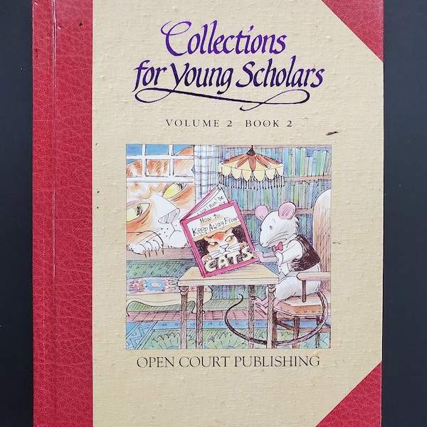 Vintage Children's Textbook - Collections for Young Scholars Volume 2, Book 2 - 1995