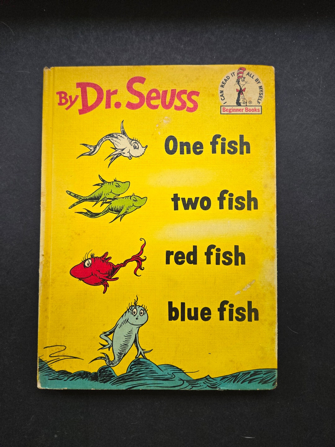 Dr. Seuss One Fish, Two Fish, Red Fish, Blue Fish - 1960 Book Club ...