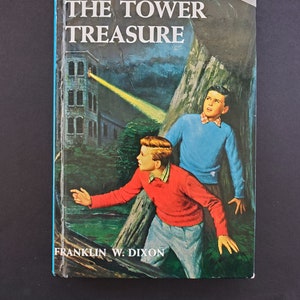 The Hardy Boys - The Tower Treasure by Franklin W. Dixon - 1980s Hardback Edition