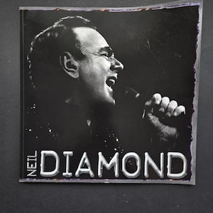 Neil Diamond Live Collector&#39;s Edition 2005 World Tour Book Program