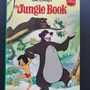 Walt Disney&#39;s The Jungle Book - 1st American Edition 1993, Grolier Book Club Edition