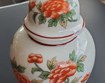 Andrea by Sadek Chinoiserie Miniature White and Blue