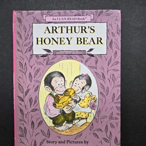 Arthur&#39;s Honey Bear by Lillian Hoban - 1974 I Can Read Book