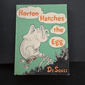 Horton schlüpft im Ei von Dr. Seuss - 1968 Book Club Edition