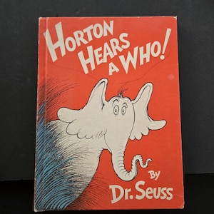 Horton Hört ein Huh! von Dr. Seuss - 1954 Book Club Edition