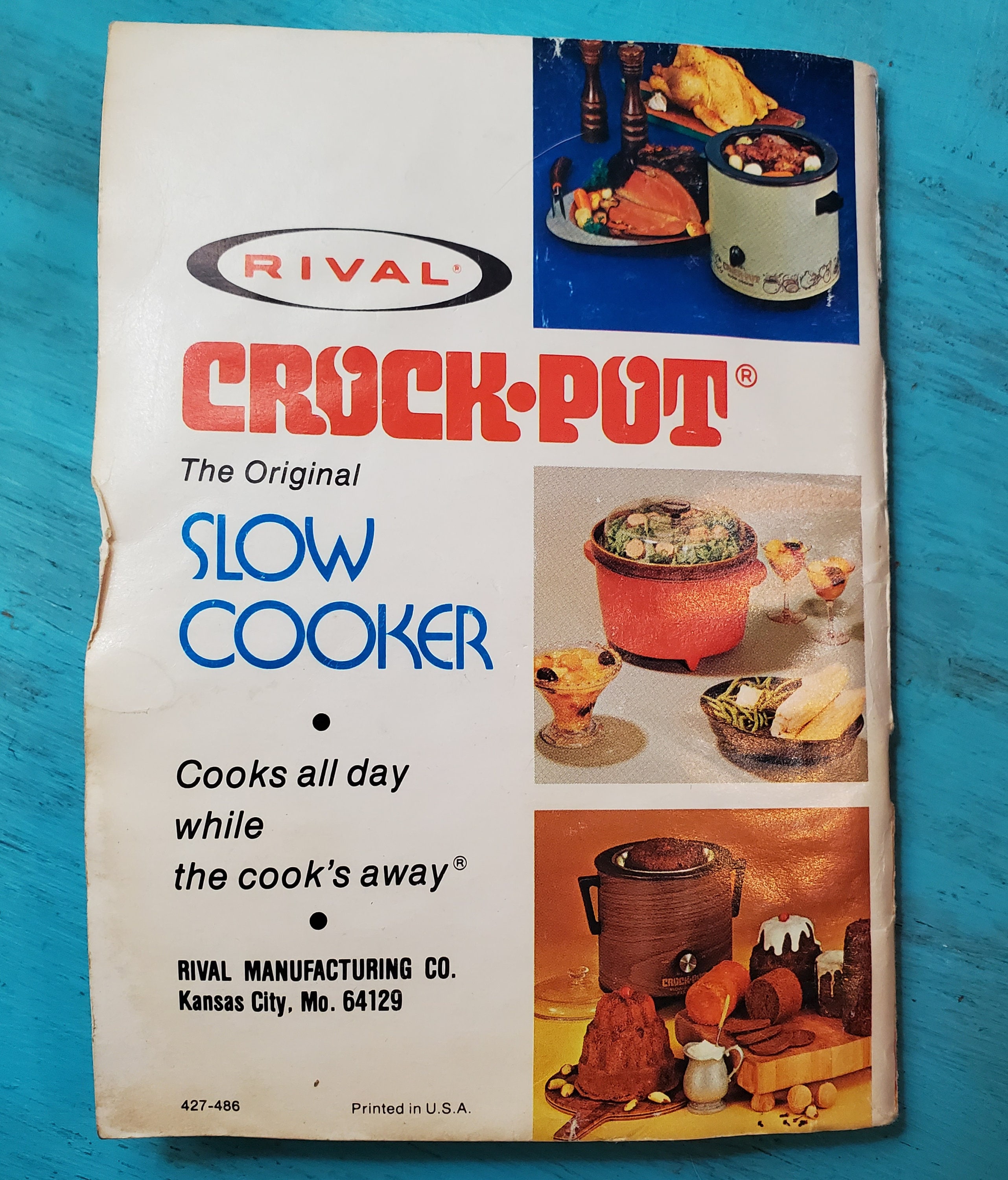 Kitchen  Vintage 197s Rival Crockpot 31002 Slow Cooker 35 Qt