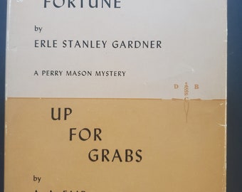 1964 Detective Book Club - 2 Mysteries in 1 Volume - by Erle Stanley Gardner & A. A. Fair