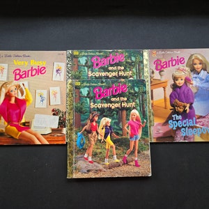 Little Golden Books about Barbie - 1990s