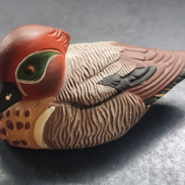 Avon 1984 Collector Duck Series - Green-Winged Teal