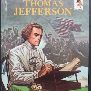 Meet Thomas Jefferson  - 1967 Hardback Step Up Book