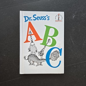 Dr. Seuss's ABC - 1963 Grolier Book Club Hardcover Ausgabe