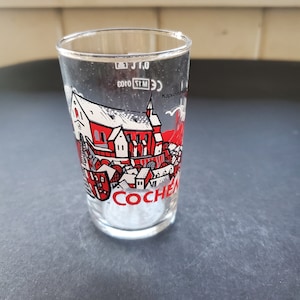 Vintage German Shot Glass Featuring Cochem Cityscape
