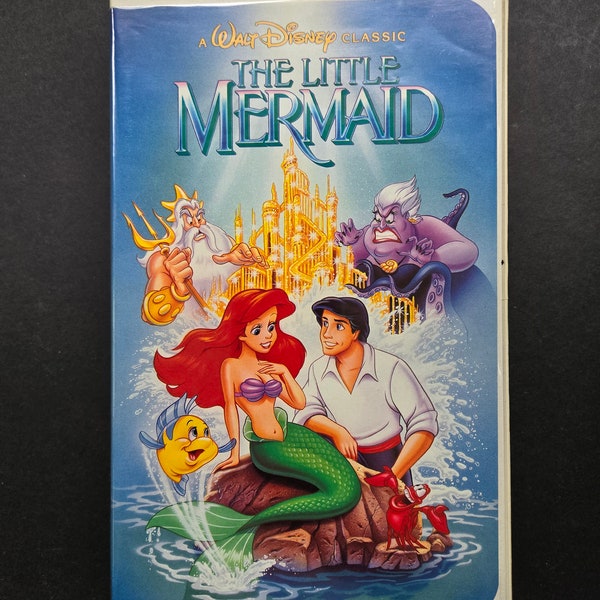 Walt Disney Classic The Little Mermaid VHS Tape - 1990s