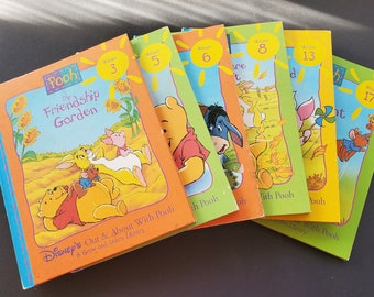 Disney&#39;s Out & About with Pooh - A Grow and Learn Library- 1996