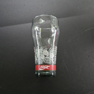 Vintage Coca-Cola Holiday Glass by Libbey - 1980s
