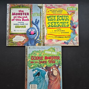 Petits livres d&#39;or - Sesame Street Books 1970