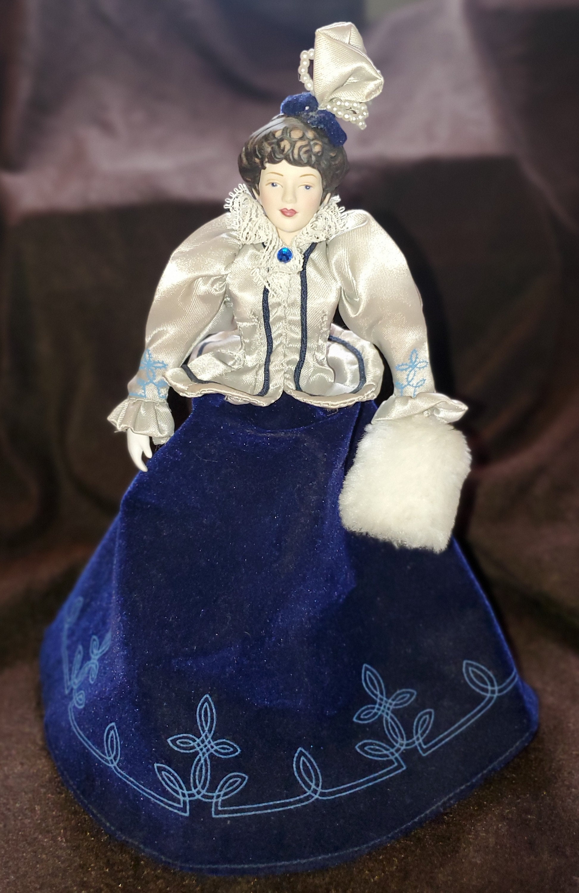 1987 Avon Collectible Victorian Porcelain Doll | Etsy