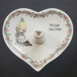 Vintage 1985 Enesco Precious Moments Porcelain Ring Holder