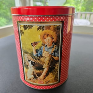 1995 Coca-Cola Norman Rockwell Tin