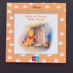 Vintage Disney&#39;s My Very First Winnie the Pooh - Safe At Home with Pooh - 1998