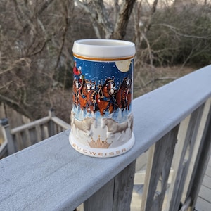 2005 Budweiser Holiday Stein