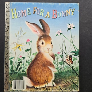 Little Golden Book - Hogar para un conejito de Margaret Wise Brown - Edición 1996