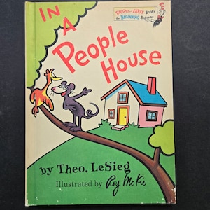 In a People House von Dr. Seuss, geschrieben als Theo LeSieg – 1972 Book Club Edition
