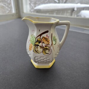 Small Vintage Porcelain Pitcher - Made in Japan