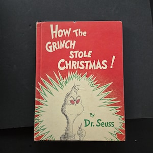 Wie der Grinch Weihnachten stahl! von Dr. Seuss - 1957 Book Club Edition