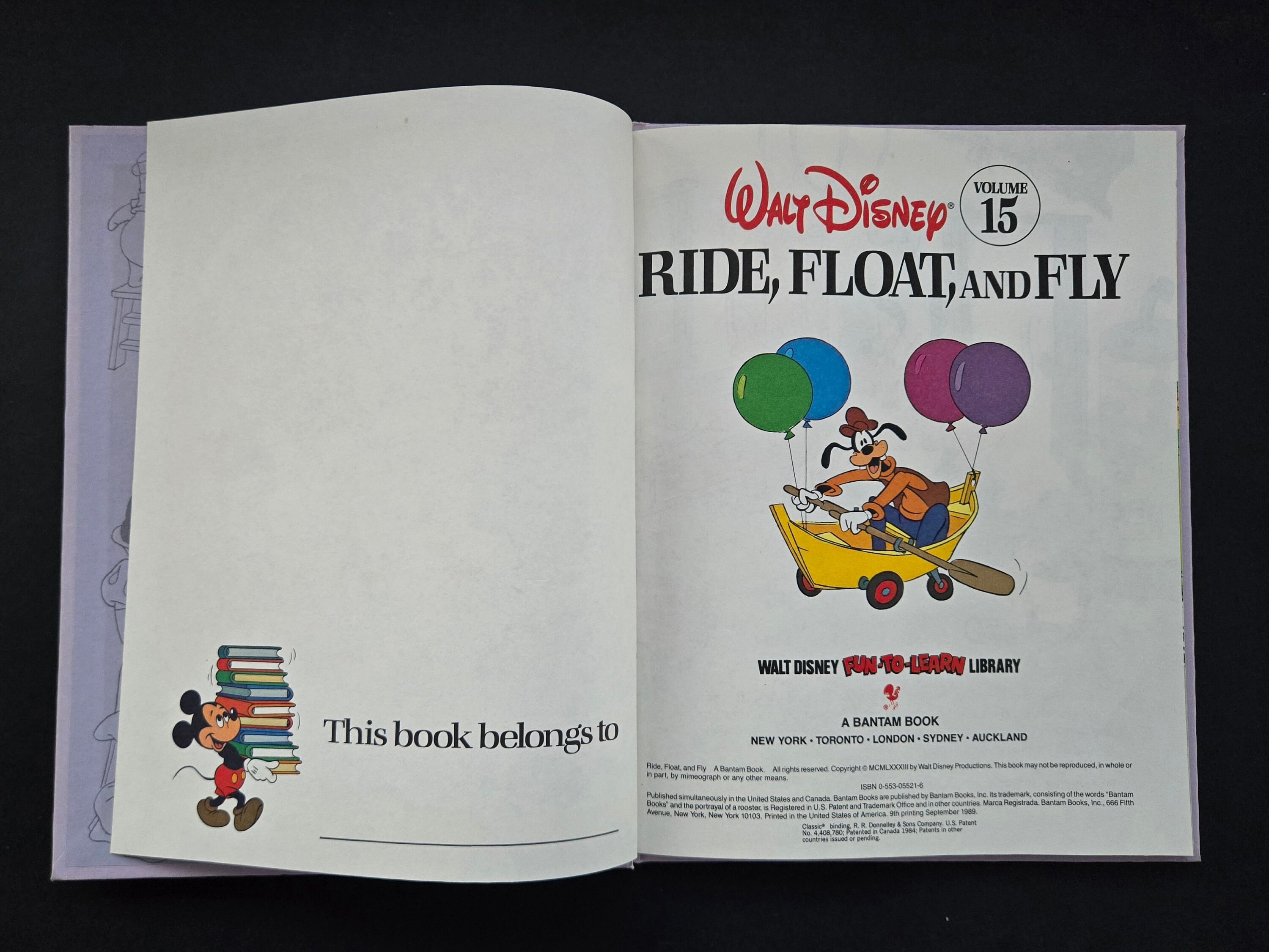 Walt Disney Fun-to-learn Library Volume 15 - Ride, Float
