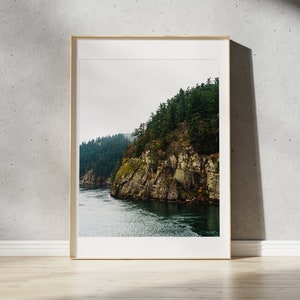 Vancouver Island Fog Print | Gulf Islands, British Columbia | Landscape Photography Wall Art III