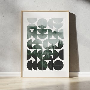 Mid-Century Modern PNW Forest Print | Nature Wall Art | Pacific Northwest Landscape Photograph III