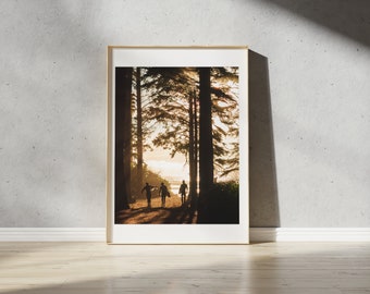 Surfers in Tofino Print | British Columbia, Canada | Landscape Photography Wall Art