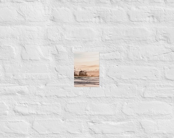 Sonnenuntergang Brandung in Tofino Druck | Chesterman Beach, Britisch-Kolumbien | Landschaftsfotografie Wandkunst