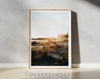 Tofino Sunset Print | Chesterman Beach Photography, Vancouver Island