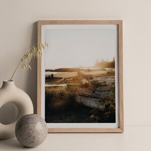 Tofino Sunset Print | Chesterman Beach Photography, Vancouver Island image 2