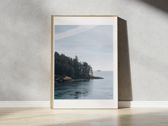 Vancouver Island Art Print | Gulf Islands, British Columbia | Landscape Photography Wall Art | Nature Home Decor | Coastal Photos II
