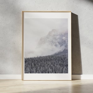 Lake Louise Winter Print | Banff National Park - Alberta, Canada | Landscape Photography Wall Art III