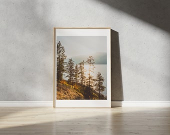Okanagan Golden Hour Print | Kelowna, British Columbia | Landscape Photography Wall Art II