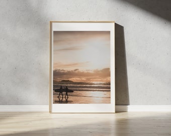 Chesterman Beach Surfers Print | Tofino, British Columbia | Landscape Photography Wall Art