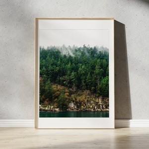 Vancouver Island Fog | Gulf Islands, British Columbia | Landscape Photography Print
