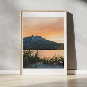 Athabasca River Print | Jasper National Park - Alberta, Canada | Canadian Rocky Mountains | Landscape Photography Wall Art