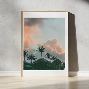 Haleiwa Sunset Print | North Shore Oahu, Hawaii | Hawaiian Travel Landscape Photography Wall Art