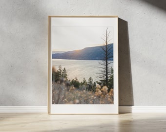 Okanagan Wildflowers Print | Kelowna, British Columbia | Landscape Photography Wall Art