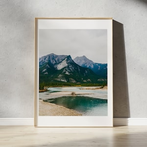 Jasper National Park Print | Alberta, Canada | Canadian Rocky Mountains Photo | Icefields Parkway | Travel Landscape Photography Wall Art