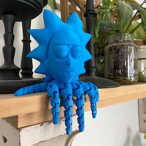 Ricktopus: Rick and Morty 3D Printed Octopus Sculpture
