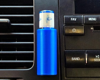 Porta-balsamo per labbra Stick-On Chap: contenitore per balsamo per labbra in stick per auto e ufficio