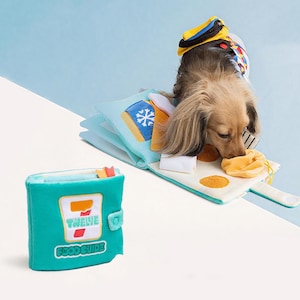 Snuffle Book for Dogs: Interactive Treat Hide & Seek Toy