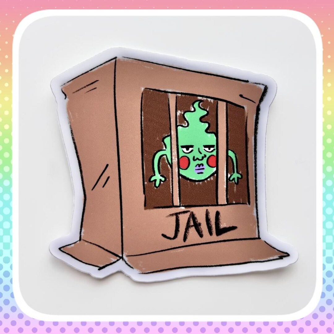 MP100 Dimple Jail Sticker - Etsy